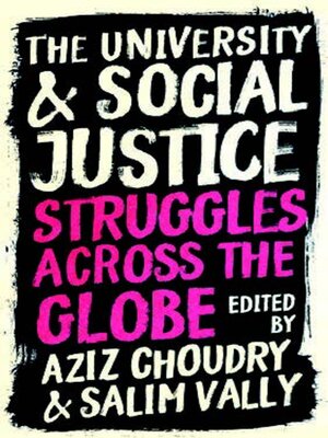 cover image of The University and Social Justice